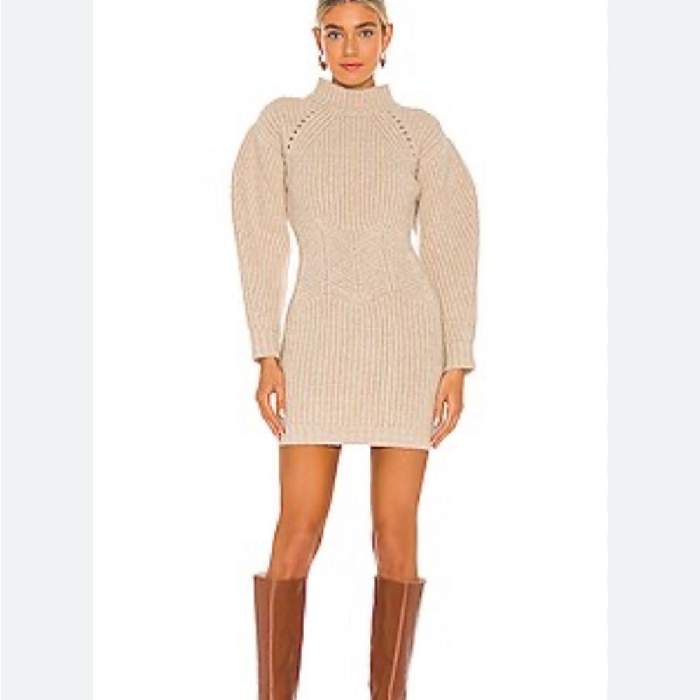 Nicolas Ilya dress in oatmeal